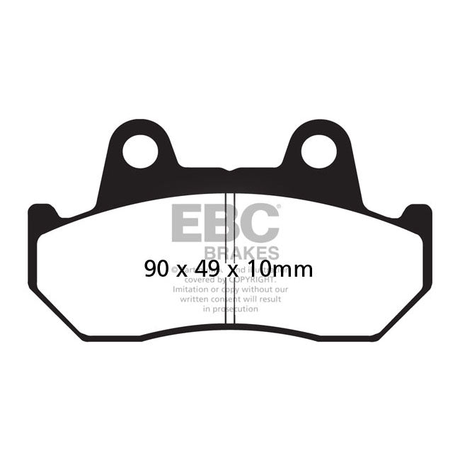 EBC V-Pad Semi Sintered Rear Brake Pads for Honda GL 1100 / AD / C / DC Goldwing 80-83