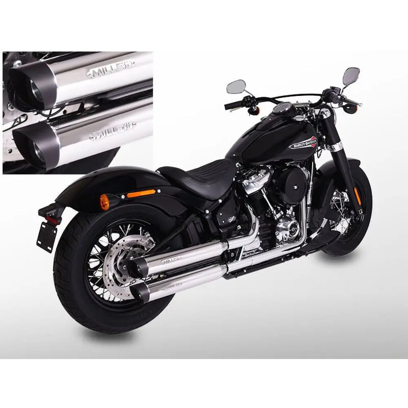 Silenciadores Miller Destiny Euro 5 Slip-On para Harley