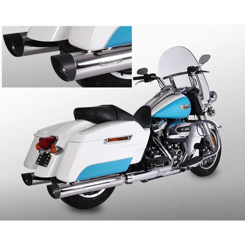 Miller Arlington Euro 4 Slip-On Silenciadores para Harley