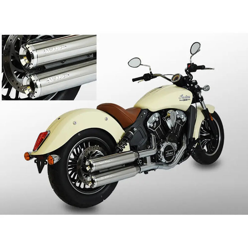 Miller Yuma Euro 3/4/5 Slip-On Silenciadores para Indian