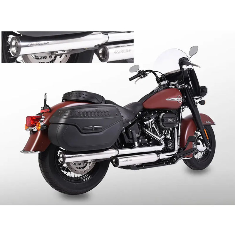 Silenciadores Miller Independence Euro 4 Slip-On para Harley