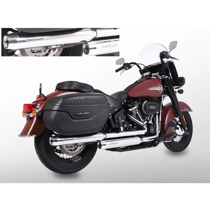 Silenciadores Miller Independence Euro 4 Slip-On para Harley