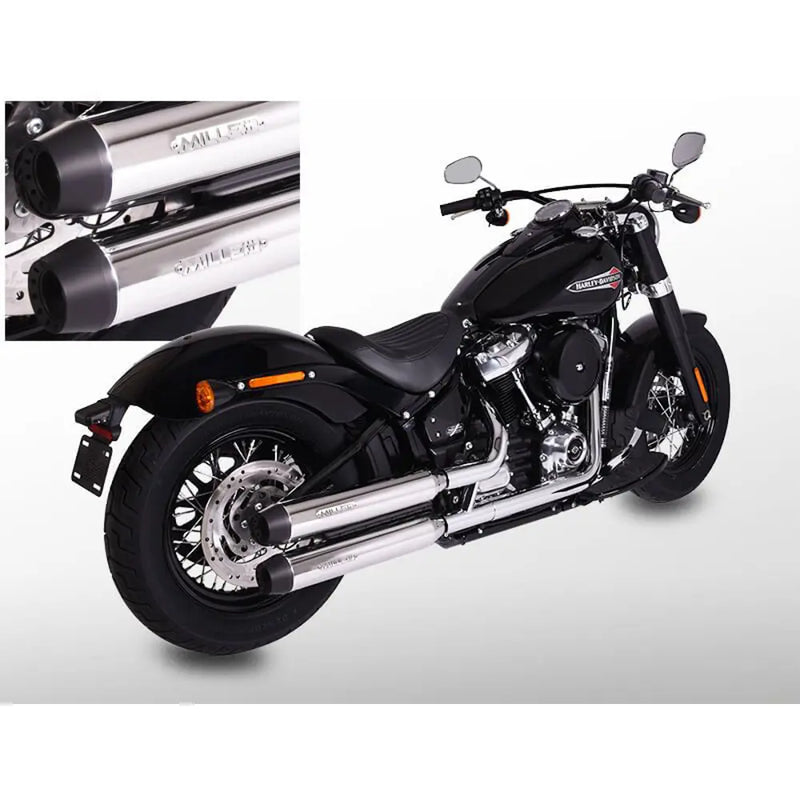 Silenciadores Miller Destiny Euro 5 Slip-On para Harley