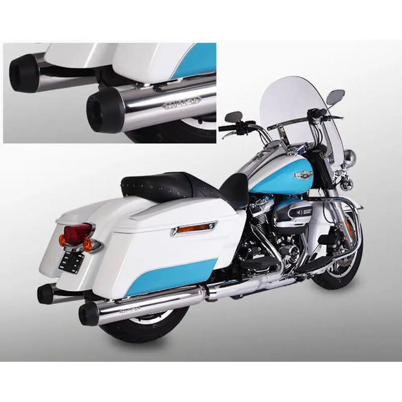 Miller Arlington Euro 4 Slip-On Silenciadores para Harley