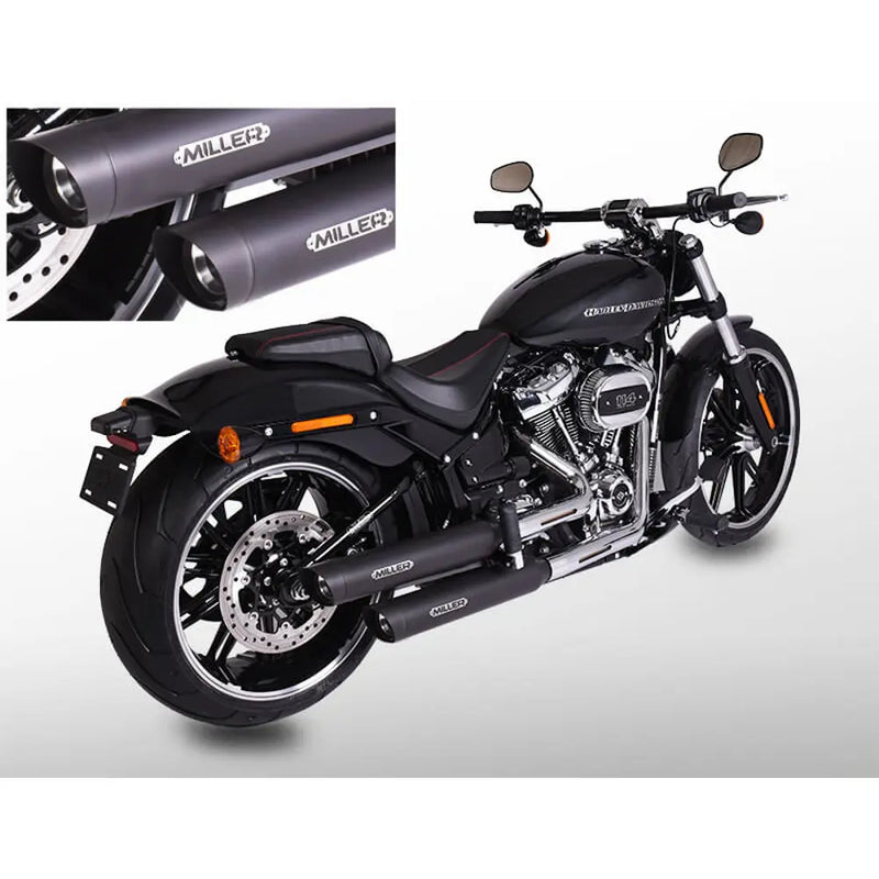 Silenciadores Miller Destiny Euro 5 Slip-On para Harley