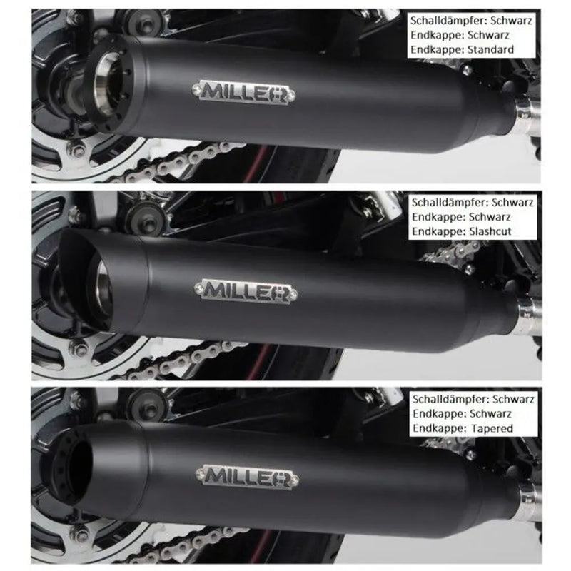 Silenciador Miller Custom Euro 4/5 Slip-On para Honda