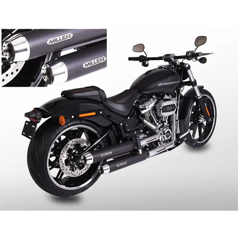 Silenciadores Miller Destiny Euro 5 Slip-On para Harley