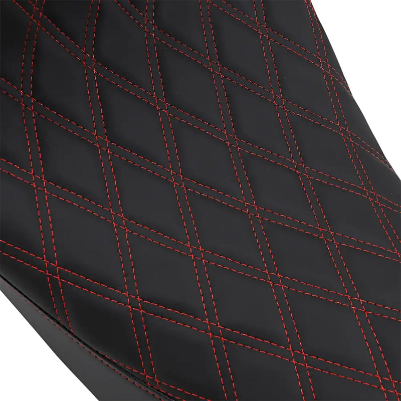 Drag Specialties Asiento solo delantero de perfil bajo EZ-ON para Harley 