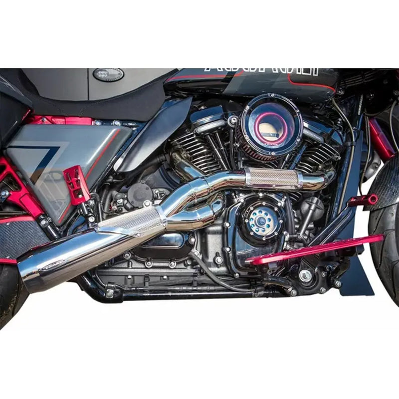 Sistema de escape Trask Big Sexy 2 en 1 para Harley