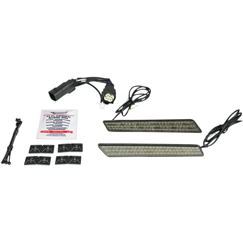 Custom Dynamics Luces LED con cierre de doble intensidad para alforjas Harley