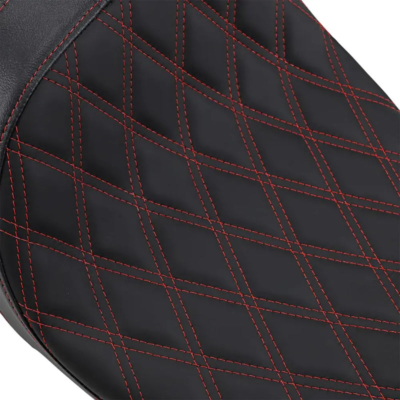 Drag Specialties Asiento Predator 2-Up para Harley