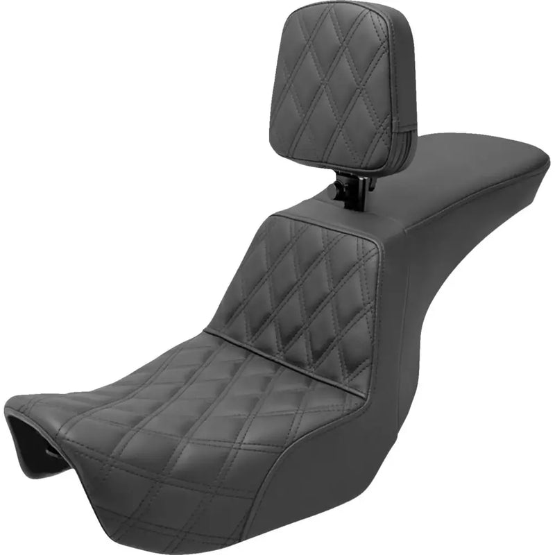 Saddlemen Asiento de moto Tour Step-Up para Harley