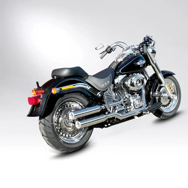 Silenciadores Miller Montana Euro 3/4 Slip-On para Harley