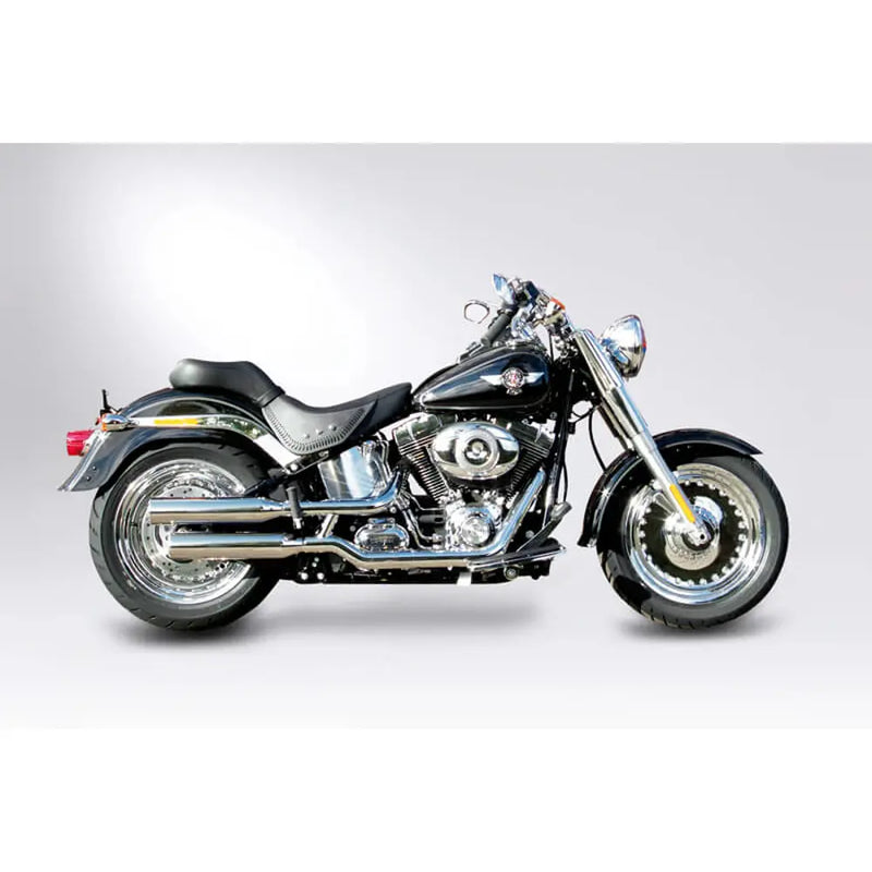 Silenciadores Miller Montana Euro 3/4 Slip-On para Harley