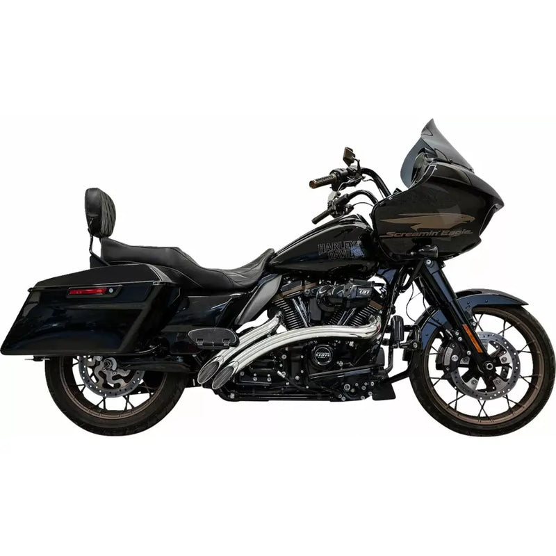 Sistema de escape radial Bassani Sweeper para Harley