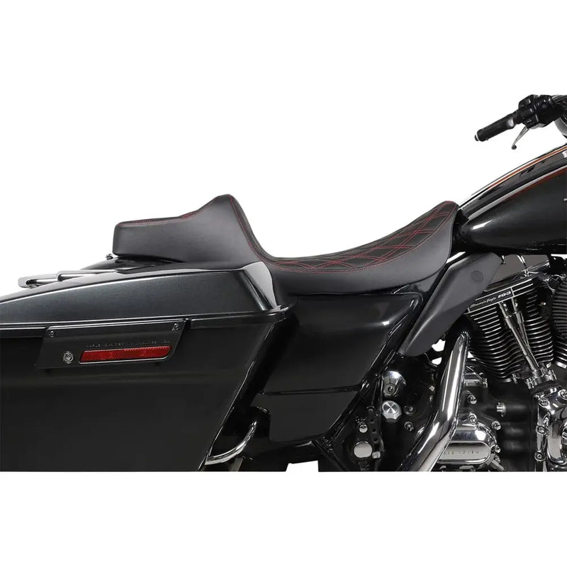 Drag Specialties Asiento Predator III de alcance extendido para Harley 