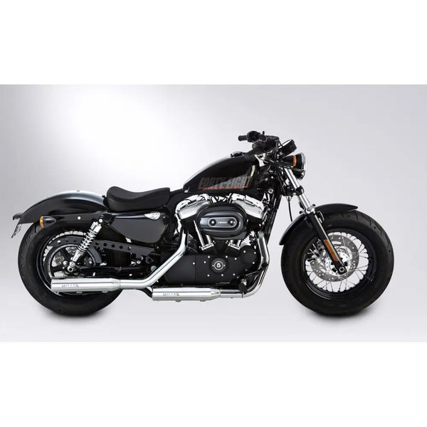 Silenciadores Miller Silverado Euro 2/3/4 Slip-On para Harley