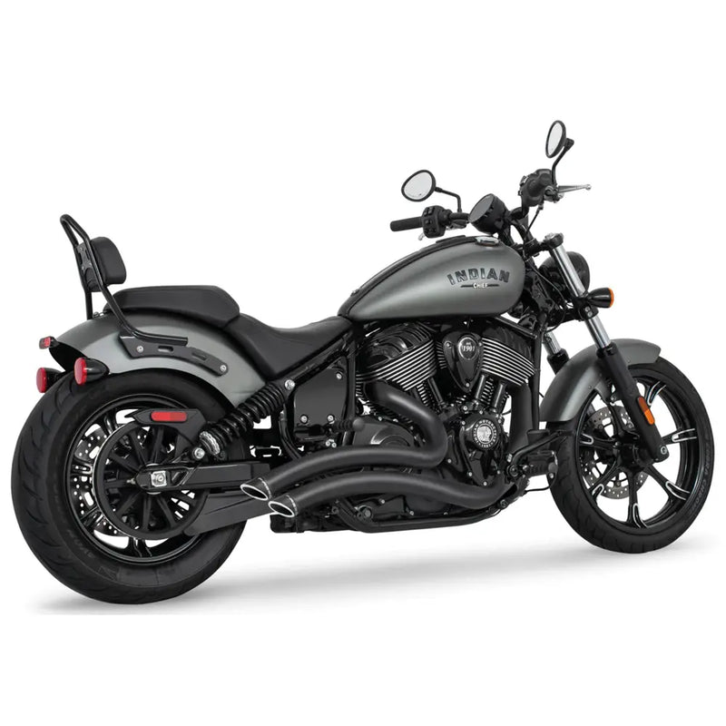 Freedom Performance Sharp Curve Radius Exhaust for Indian 22-25 Chief / Black  - Customhoj