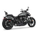 Freedom Performance Shorty American Outlaw 2-into-1 Exhaust for Indian 22-25 Chief / Black / Chrome  - Customhoj