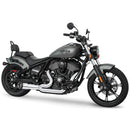 Freedom Performance Shorty Turn Out Straight Cut 2-into-1 Exhaust for Indian 22-25 Chief / Chrome / Sculpted Black  - Customhoj