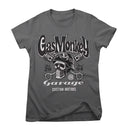 Gas Monkey Garage Custom Motors Skull Ladies T-Shirt S  - Customhoj