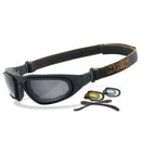 Helly Biker Shades Eagle Convertible Motorcycle Glasses  - Customhoj
