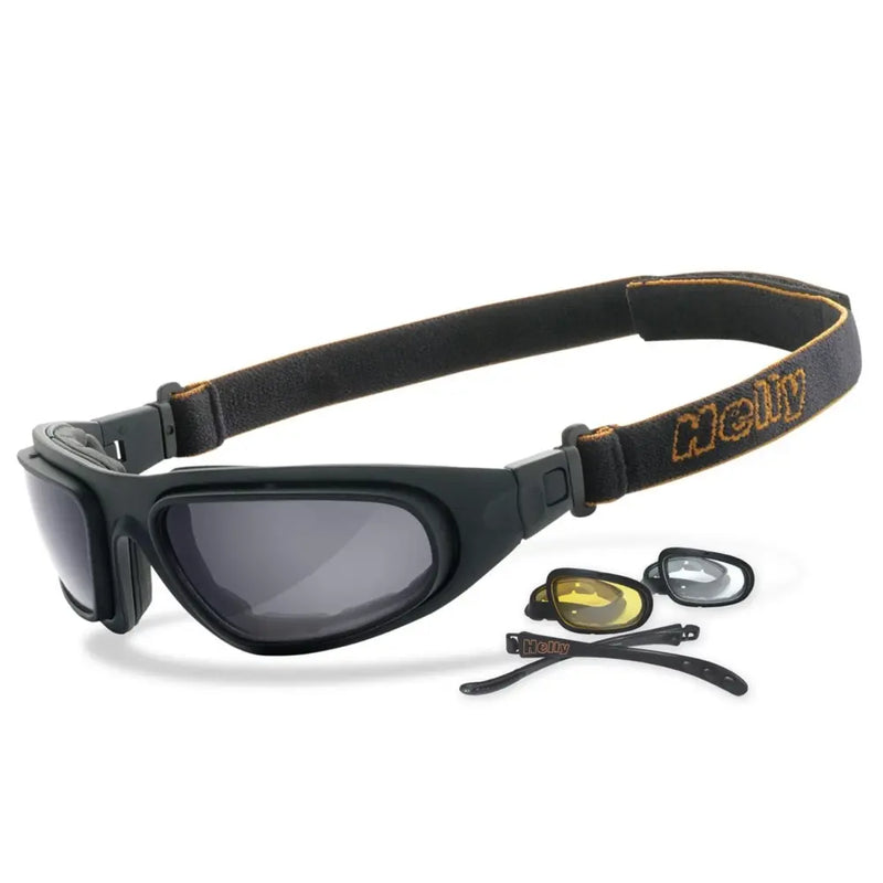 Helly Gafas de Moto Biker Shades Eagle Convertible