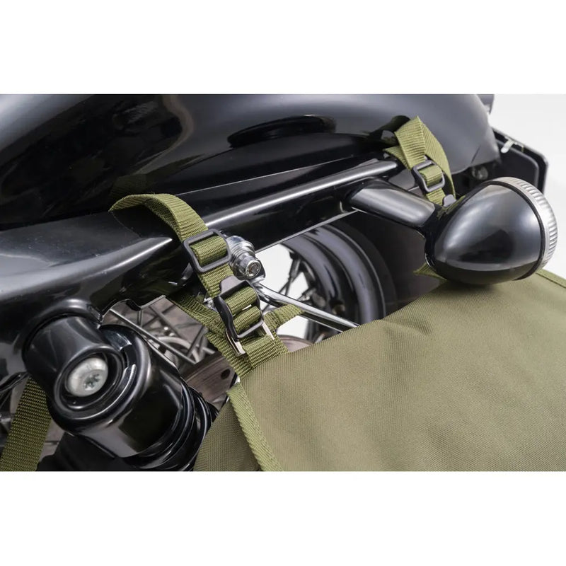 Daytona Henlybegins Universal Canvas Motorcycle Saddlebag (Alforja universal de lona para motocicleta Henlybegins)