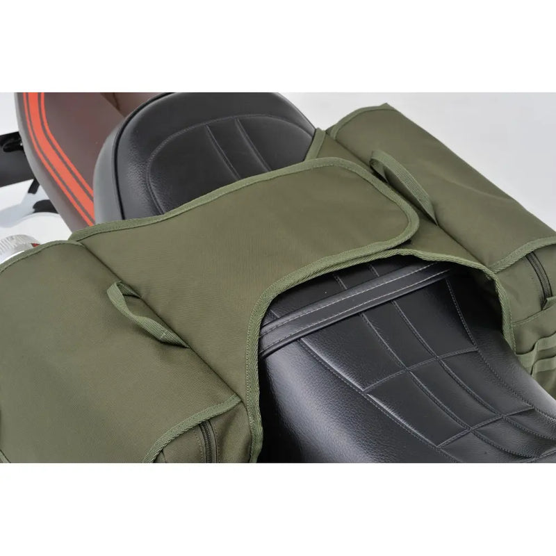 Daytona Juego de alforjas universales de lona para motocicleta Henlybegins