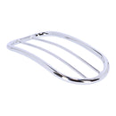 Highway Hawk Tubular Universal Solo Motorcycle Luggage Rack Chrome  - Customhoj