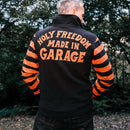 Holy Freedom Garage Zip Sweatshirt  - Customhoj