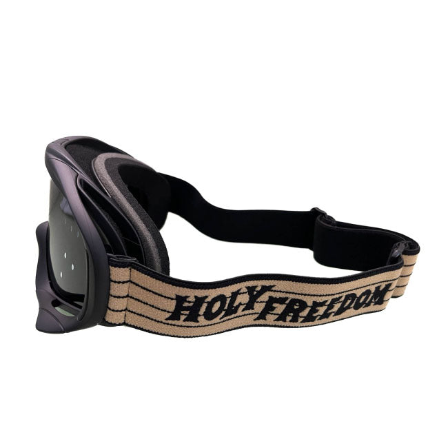 Holy Freedom Snowheels Fume Motorcycle Goggles