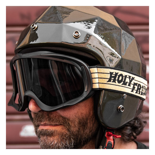 Holy Freedom Snowheels Fume Motorcycle Goggles