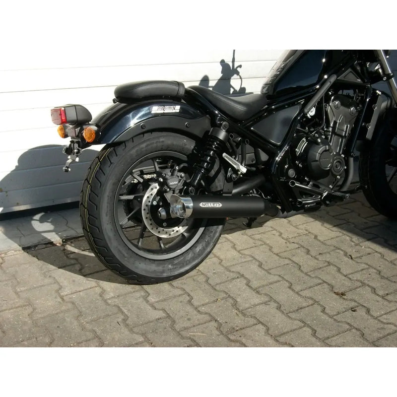 Silenciador Miller Custom Euro 4/5 Slip-On para Honda