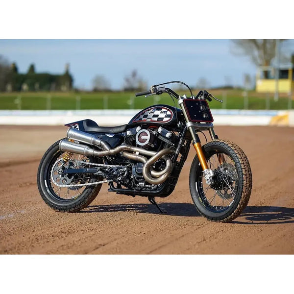 Sistema de escape Mad Twisted 2-into-1-into-2 para Harley