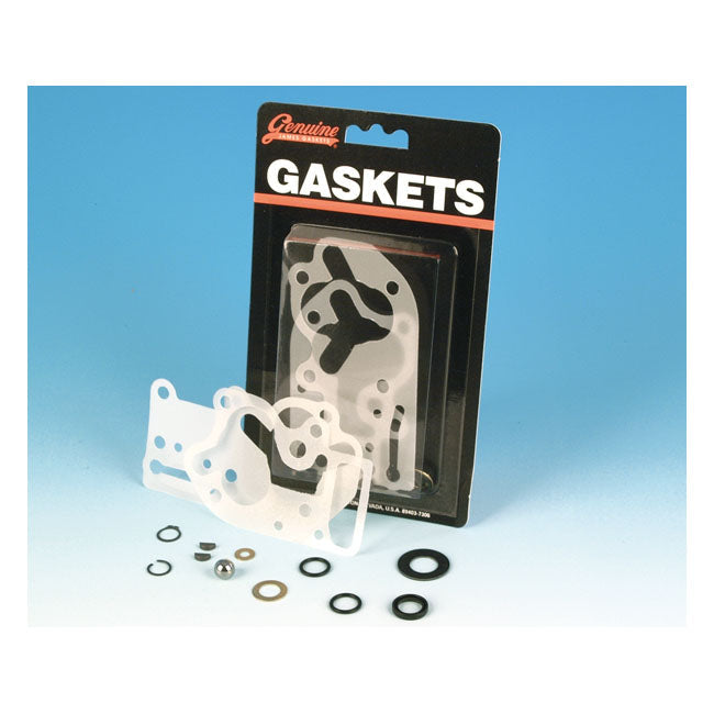 James Oil Pump Gasket & Seal Kit for Harley 68-80 All Big Twin (Mylar gaskets)