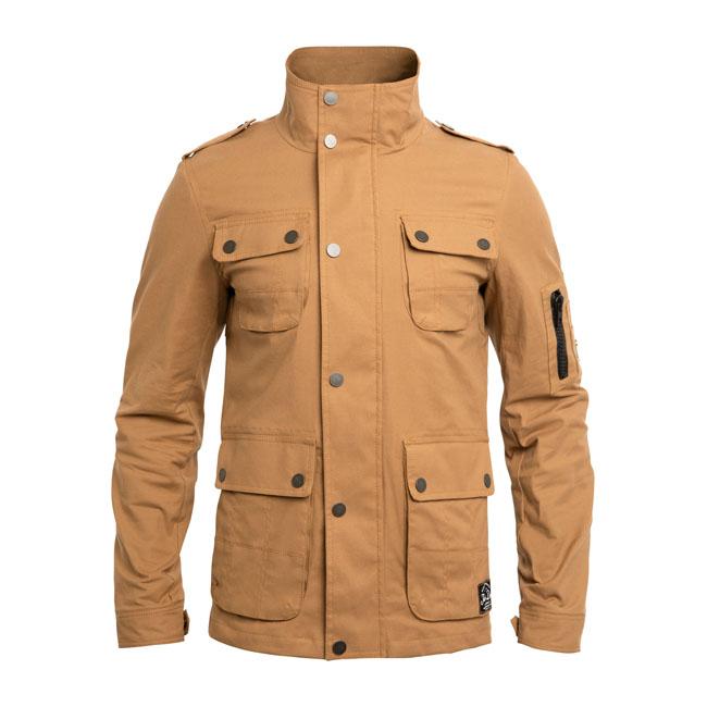 John Doe Protective Jacket Camel / XS John Doe Explorer XTM Motorcycle Field Jacket Customhoj