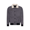 King Kerosin KK Corduroy Jacket Steel Grey / S  - Customhoj