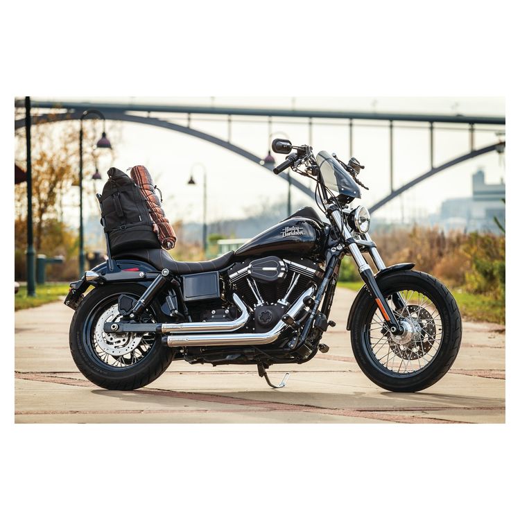 Kuryakyn Bolsa de viaje Momentum Freeloader de 33 litros para moto con respaldo
