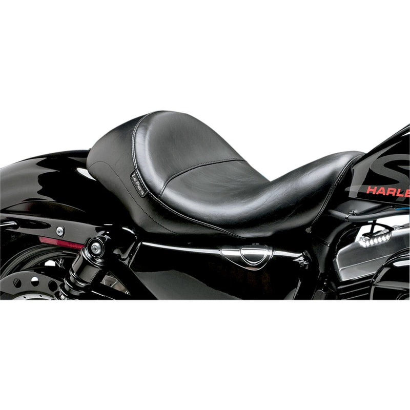 Le Pera Aviator Solo Seat for Harley 04-22 XL Sportster with 12.5 liter tank (excl. 07-09 XL Sportster) / Black  - Customhoj