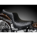 Le Pera Cherokee 2-Up Seat for Harley 18-25 Softail Heritage / Deluxe / Pleated Black  - Customhoj