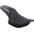 Le Pera Daytona Sport Solo Full Lenght Seat for Harley 82-00 FXR / Basketweave Black  - Customhoj