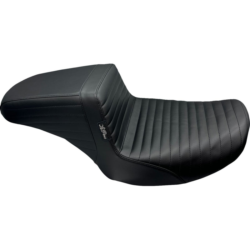 Le Pera KickFlip Seat for Harley 23-25 Touring CVO Road Glide / CVO Street Glide / Pleated Black  - Customhoj