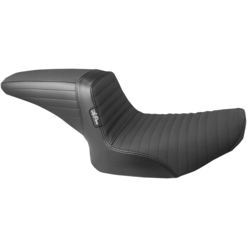 Le Pera KickFlip Seat for Harley 82-94 FXR / Pleated Gripper / Black  - Customhoj