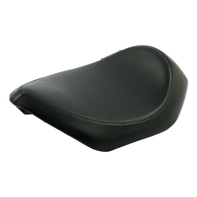 Le Pera Lil' Nugget Solo Seat for Harley 08-25 Touring (excl. 23-25 CVO; 24-25 Road Glide / Street Glide) / Black  - Customhoj