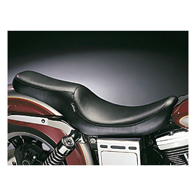 Le Pera Silhouette 2-Up Seat for Harley 06-17 Dyna / Black  - Customhoj