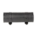 Ledrie Round Leather Motorcycle Tool Bag Black  - Customhoj