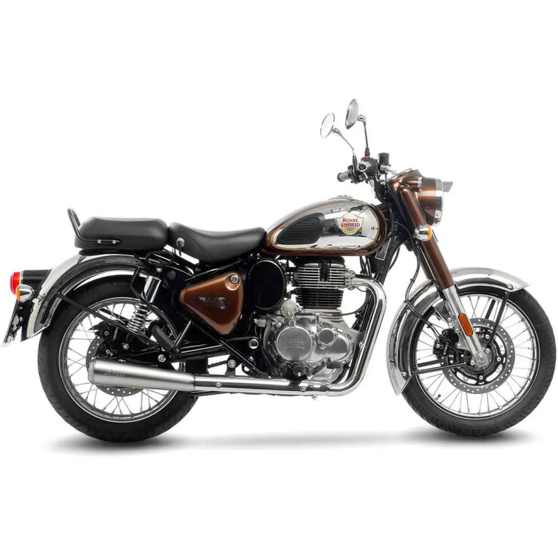 LeoVince Classic Racer Slip-On Mufflers for Royal Enfield