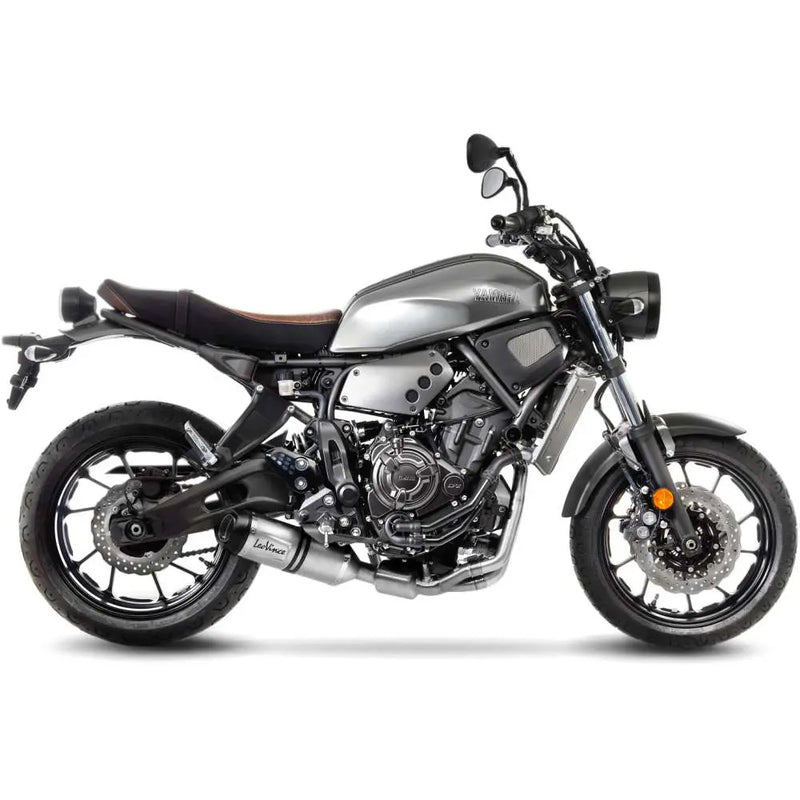 LeoVince LV One Evo Exhaust System for Yamaha 16-20 XSR 700  (Stainless steel muffler) (ECE-approved) (14251EK)  - Customhoj