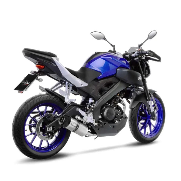 LeoVince LV One Evo Exhaust System for Yamaha 17-19 MT-125 (Stainless steel muffler) (ECE-approved) (14261EK)  - Customhoj